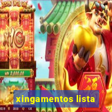 xingamentos lista